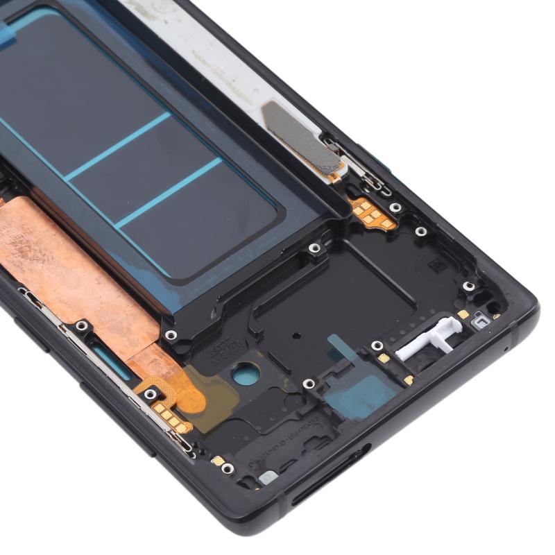 Samsung Galaxy Note9 (SM-N960) OLED Screen Replacement – With Frame (Black)