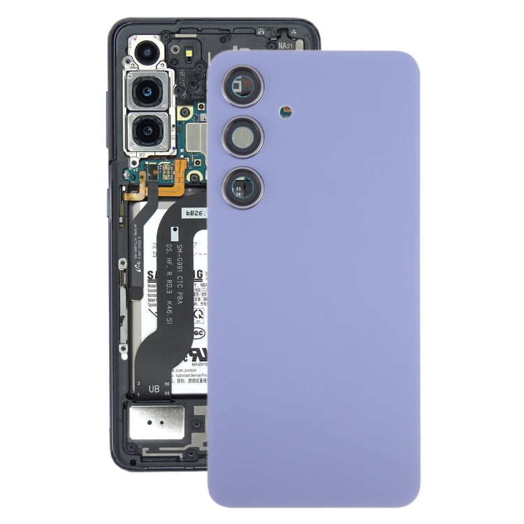 For Samsung Galaxy S24 SM-S921B OEM Battery Back Cover with Camera Lens Cover(Grey)