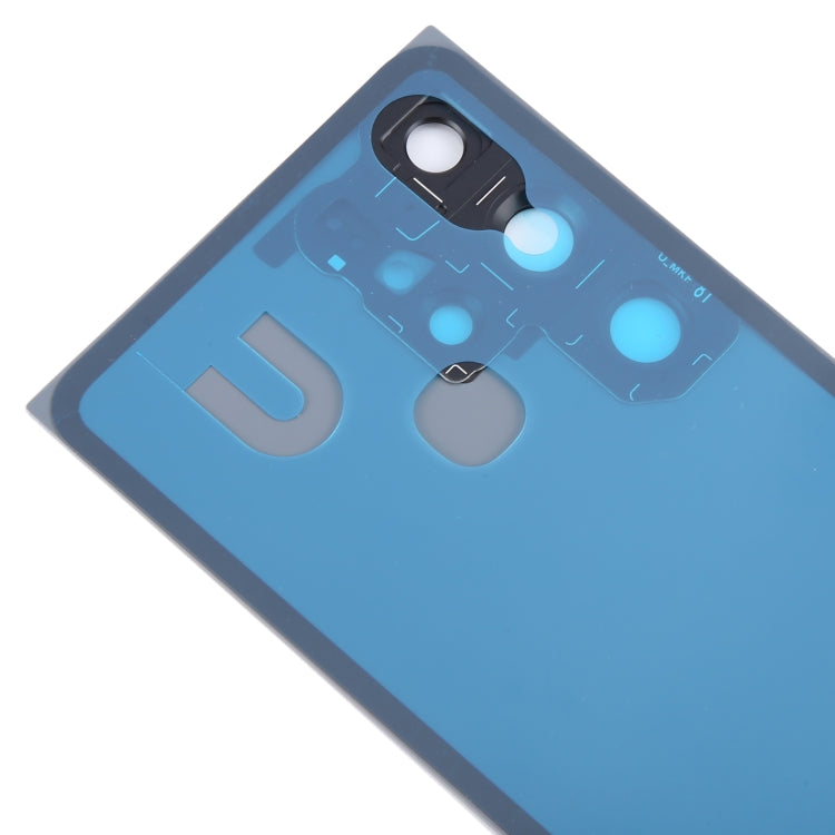 For Samsung Galaxy S24 Ultra SM-S928B OEM Battery Back Cover with Camera Lens Cover(Blue)