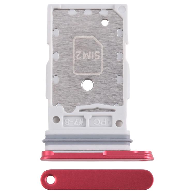 For Samsung Galaxy S25 / S25+ SM-S931/S936 Original SIM Card Tray + SIM Card Tray (Red)