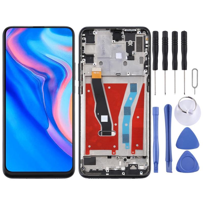 Huawei Y9 Prime (2019) Screen Replacement – With Frame (Black)
