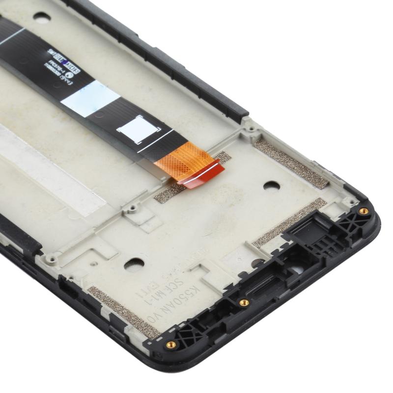Nokia C2 Screen Replacement – With Frame (Black)