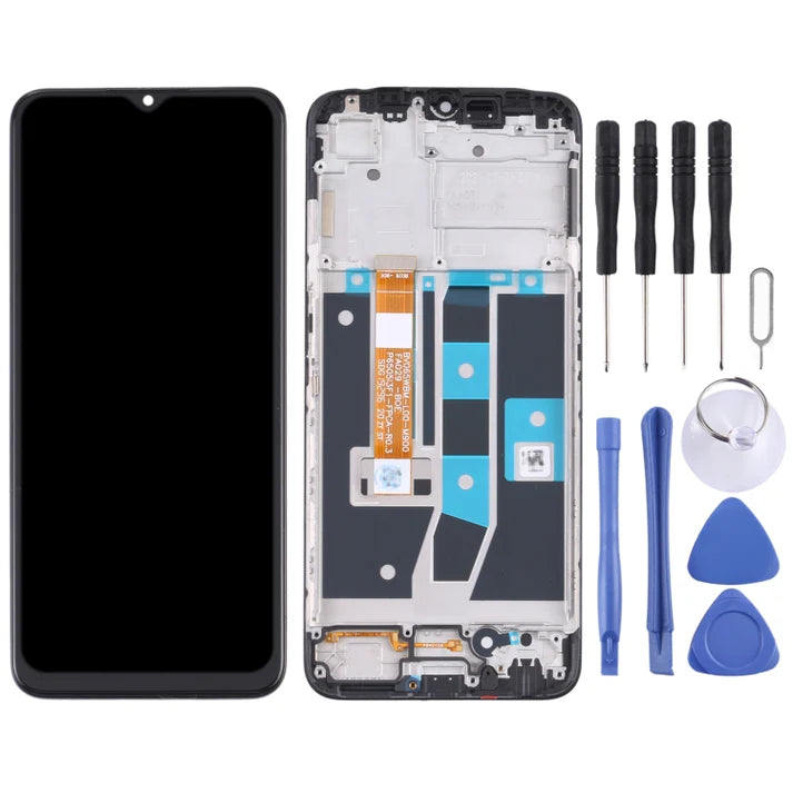 OPPO A16 LCD Screen & Touch Digitizer Assembly with Frame