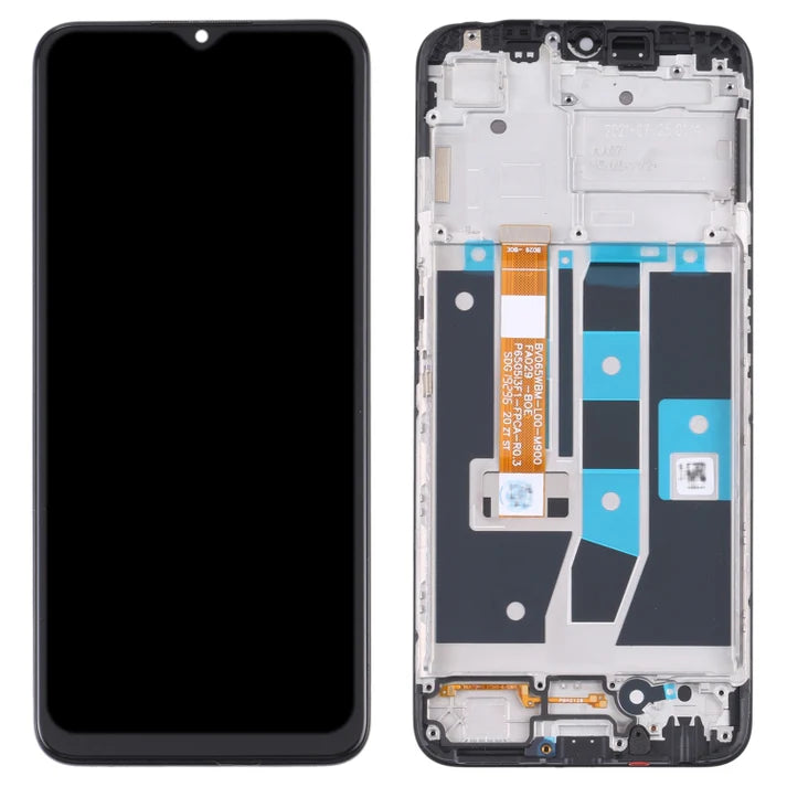 OPPO A16 LCD Screen & Touch Digitizer Assembly with Frame