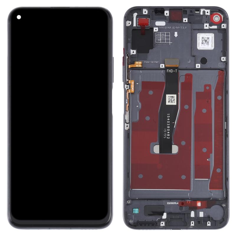 Honor 20 / Huawei Nova 5T Screen Replacement – With Frame (Black)