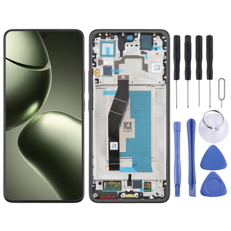 Xiaomi 14T OLED Screen Replacement – With Frame (Black)