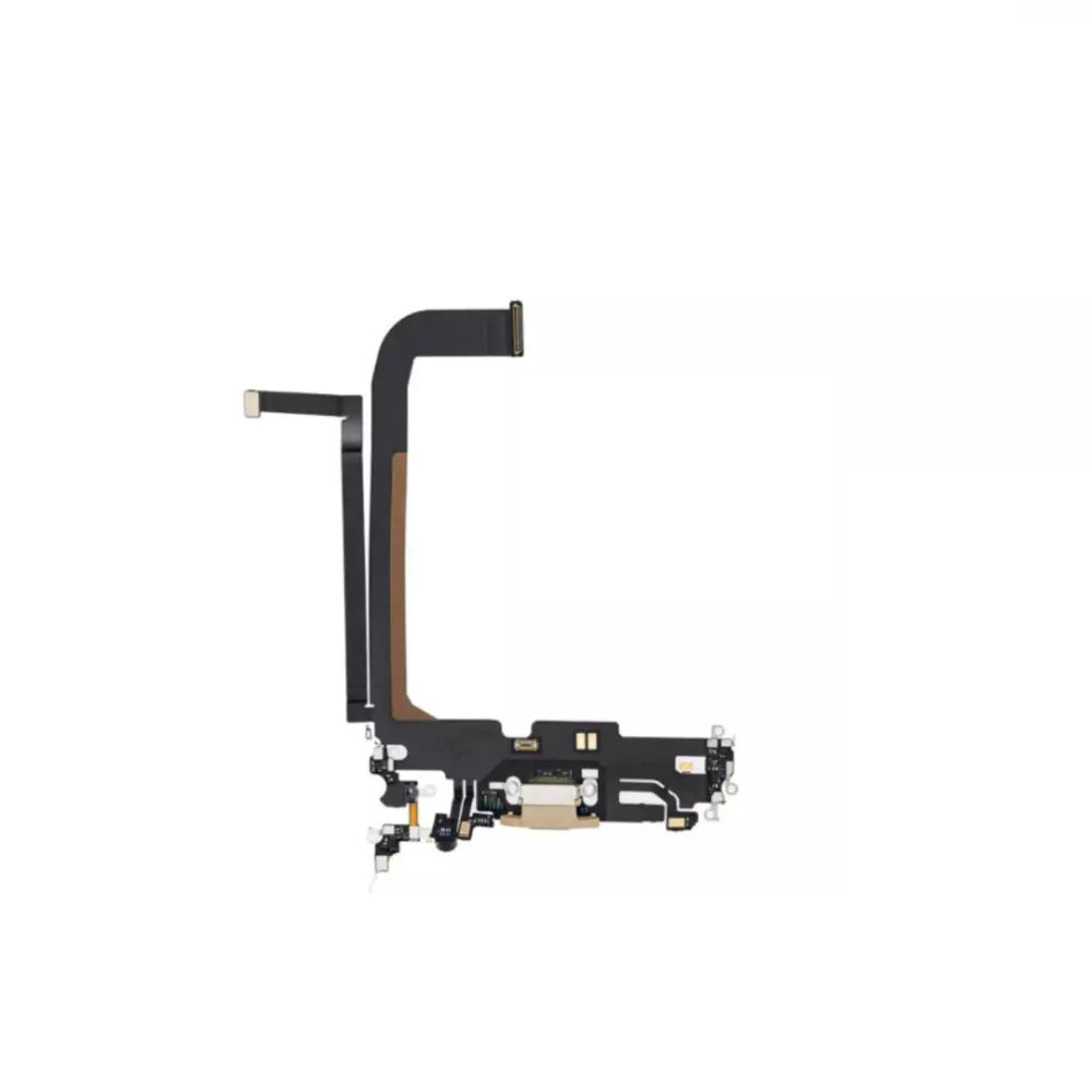 iPhone 13 Pro Max Gold Charging Port Flex Cable Original with IC