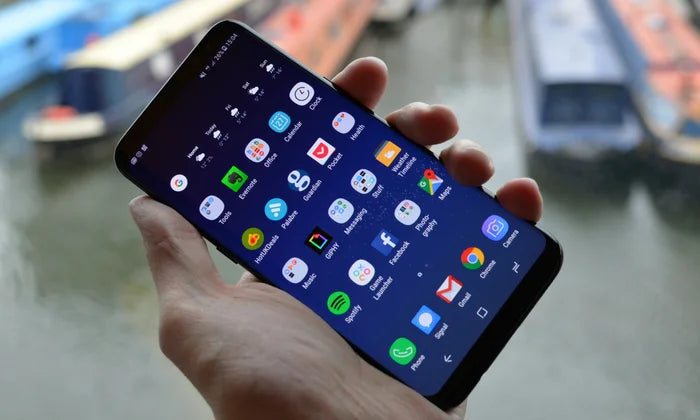 Samsung S8 Plus OLED Replacement With Frame Screen Cost