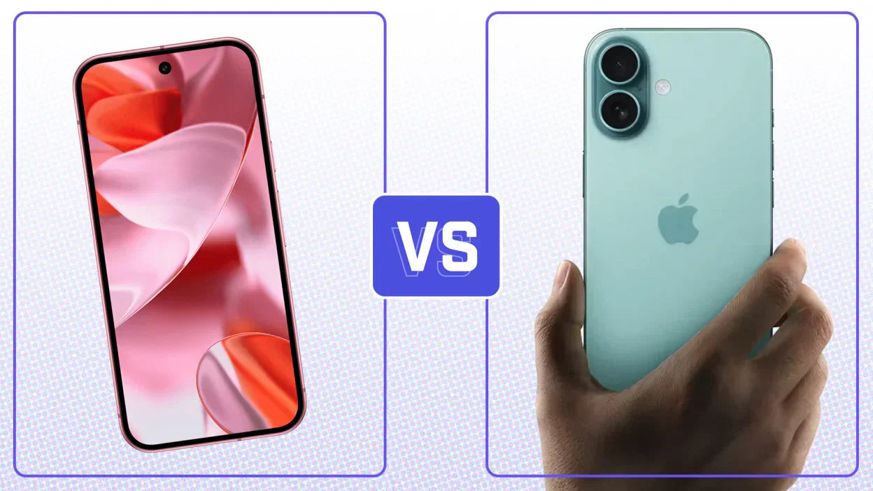 iPhone 16 比較 Google Pixel 9: Display Showdown