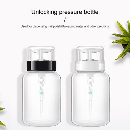 Nail Polish Remover Dispenser Empty Refillable Bottle | Nail Art | Nail Paint