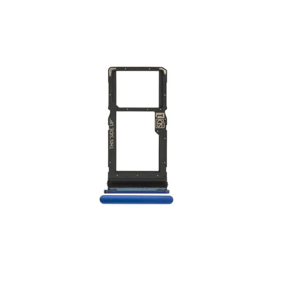 For Motorola Moto G 5G Replacement Sim Card Tray (Blue) E-Tech61