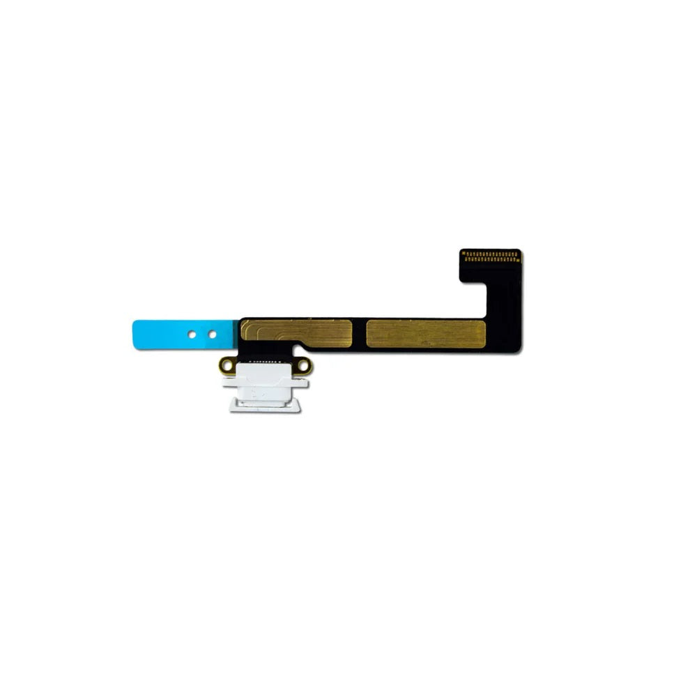 For Apple iPad Mini 2 / Mini 3 Replacement Lightning k Charging Port Dock Connector Flex (White) E-Tech61