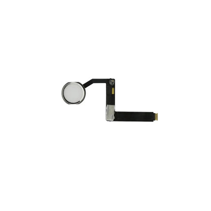 For Apple iPad Pro 9.7" Replacement Home Button Flex (White/Silver) E-Tech61