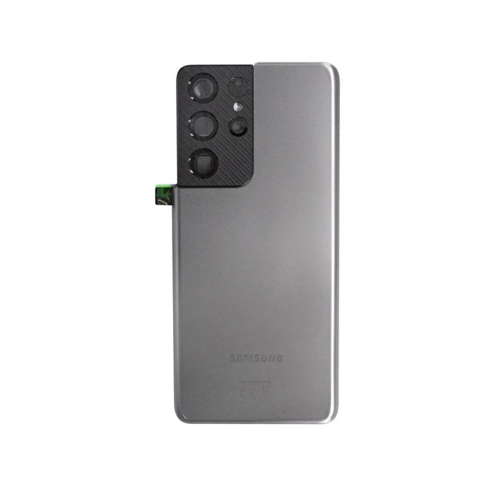 For Samsung Galaxy S21 Ultra 5G G998 Replacement Battery Cover (Phantom Titanium) E-Tech61