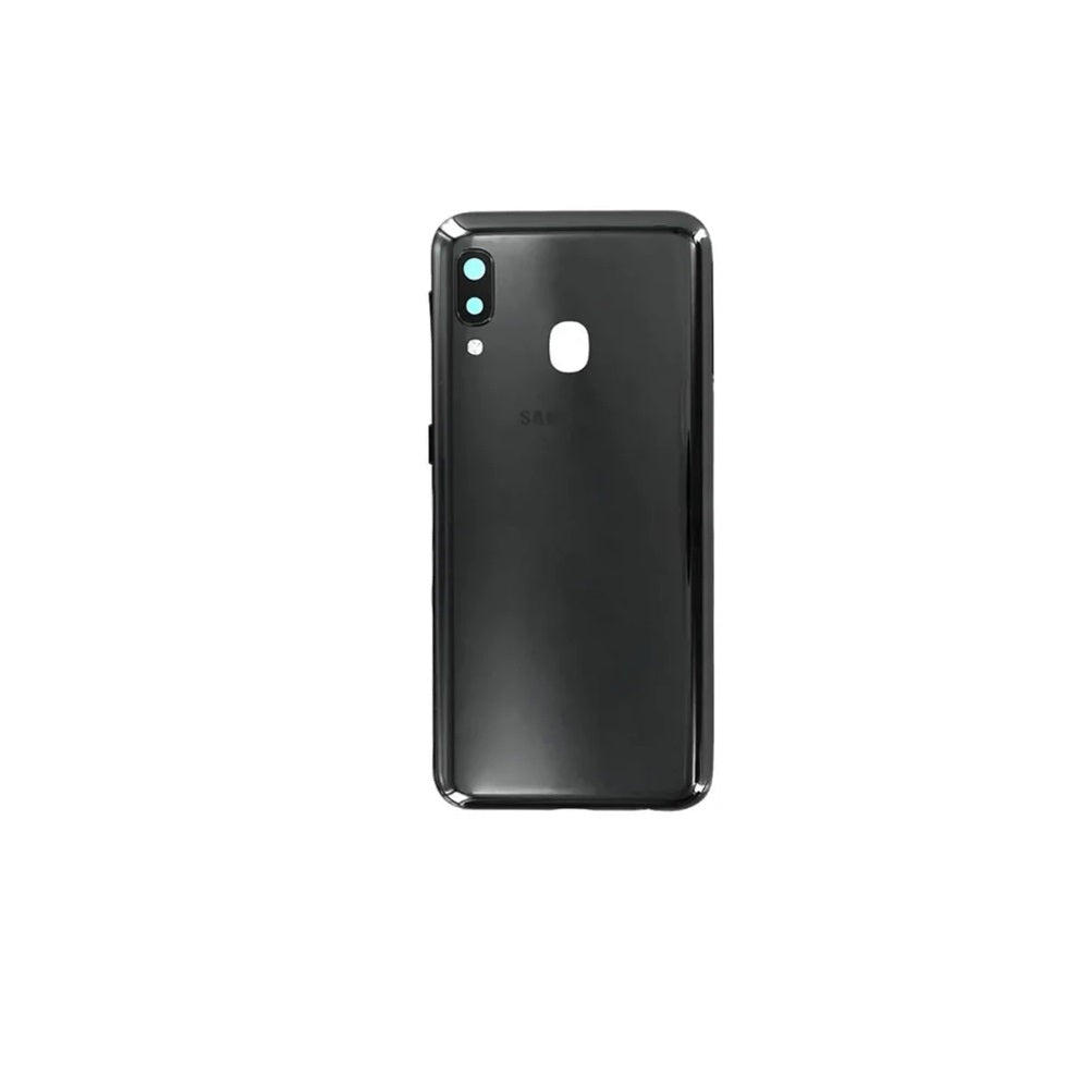 For Samsung Galaxy A20e A202 Replacement Rear Battery Cover with Adhesive (Black) E-Tech61