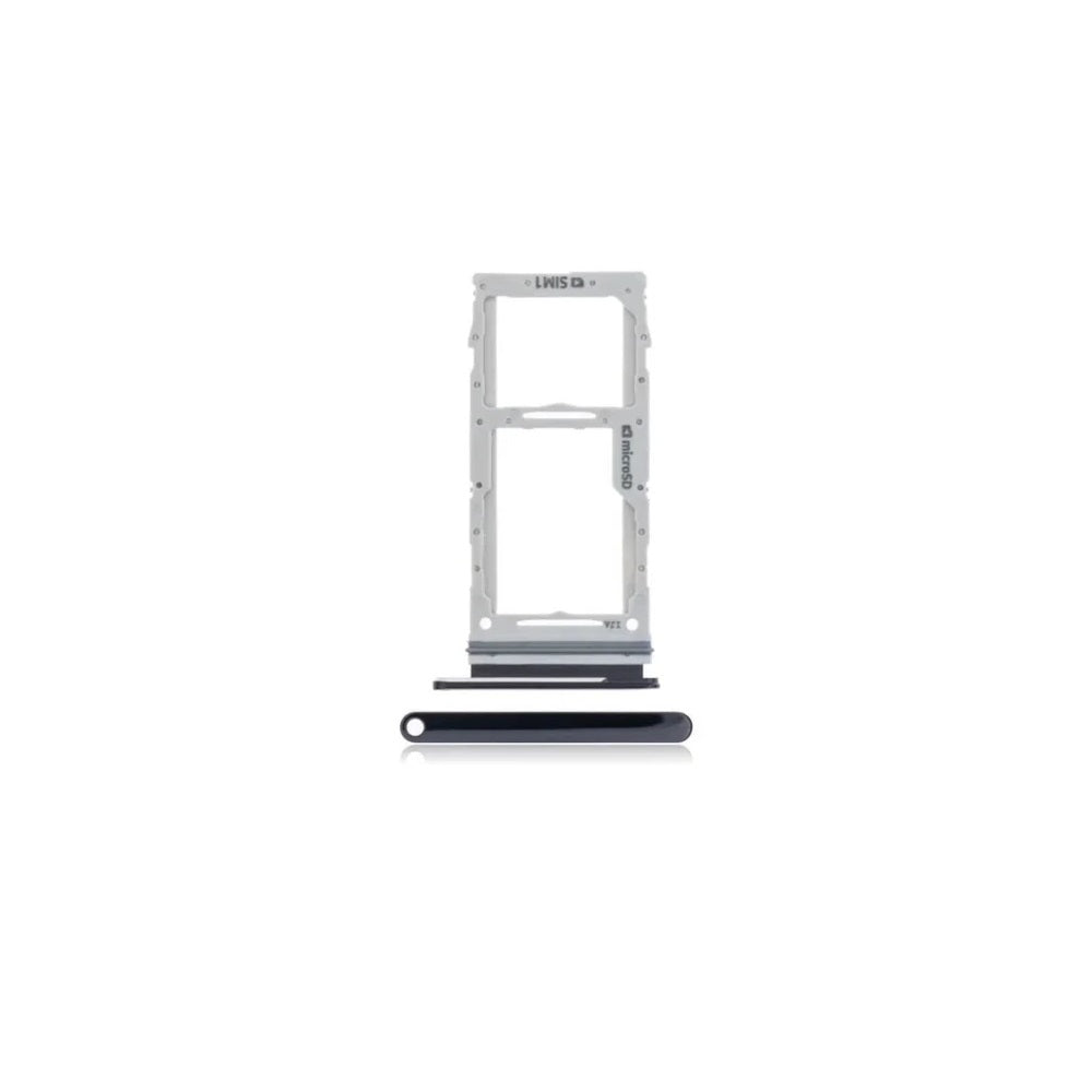 For Samsung Galaxy A90 A908F Replacement Dual Sim Card Tray (Black) E-Tech61