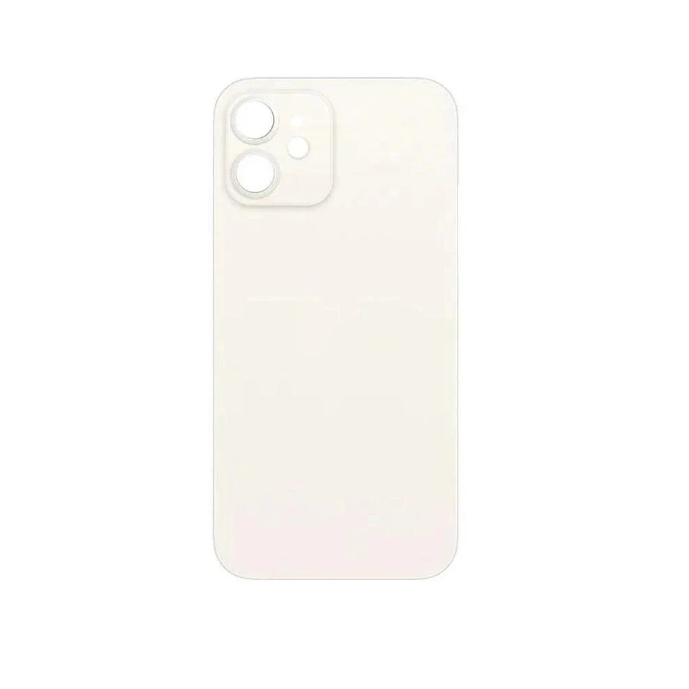 For Apple iPhone 12 Replacement Back Glass (White) E-Tech61