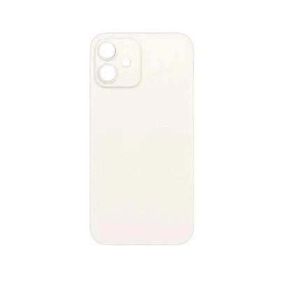 For Apple iPhone 12 Mini Replacement Back Glass (White) E-Tech61