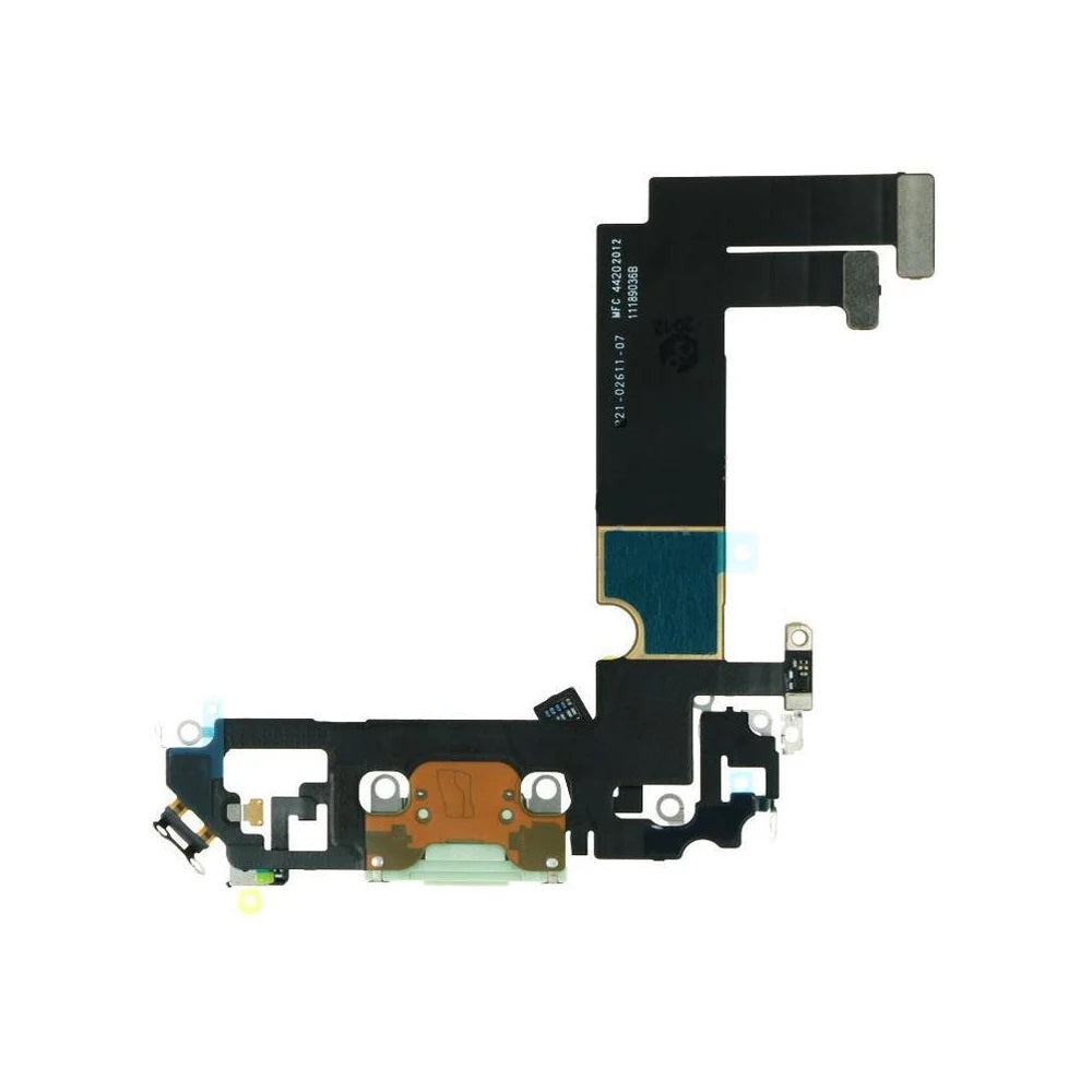 For Apple iPhone 12 Mini Replacement Charging Port Flex (White) E-Tech61