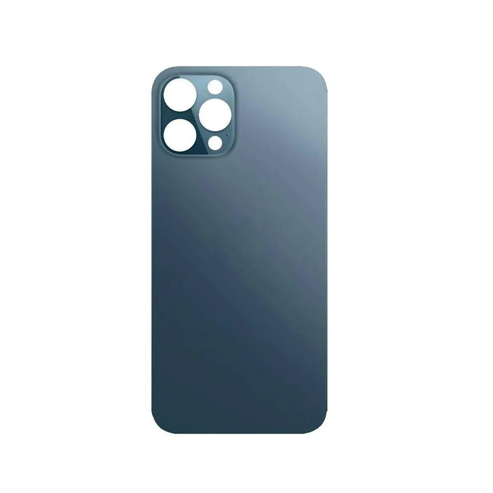 For Apple iPhone 12 Pro Max Replacement Back Glass (Blue) E-Tech61