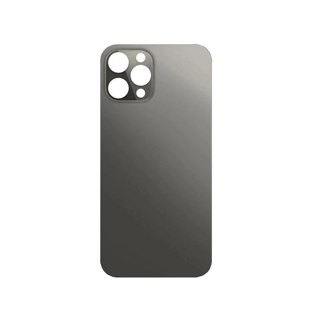 For Apple iPhone 12 Pro Max Replacement Back Glass (Black) E-Tech61