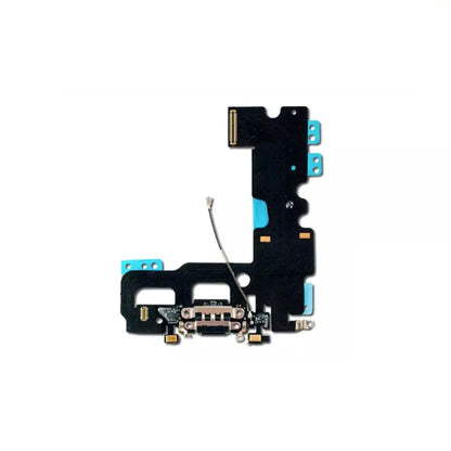 For iPhone 7G BLACK Charging Dock Port Flex Headphone Jack Antenna Mic Flex