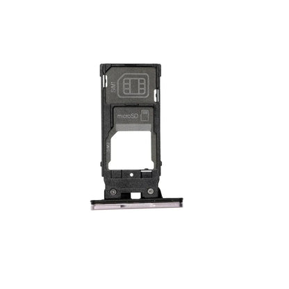 For Sony Xperia XZ2 Replacement Sim And Memory Card Tray (Silver) E-Tech61
