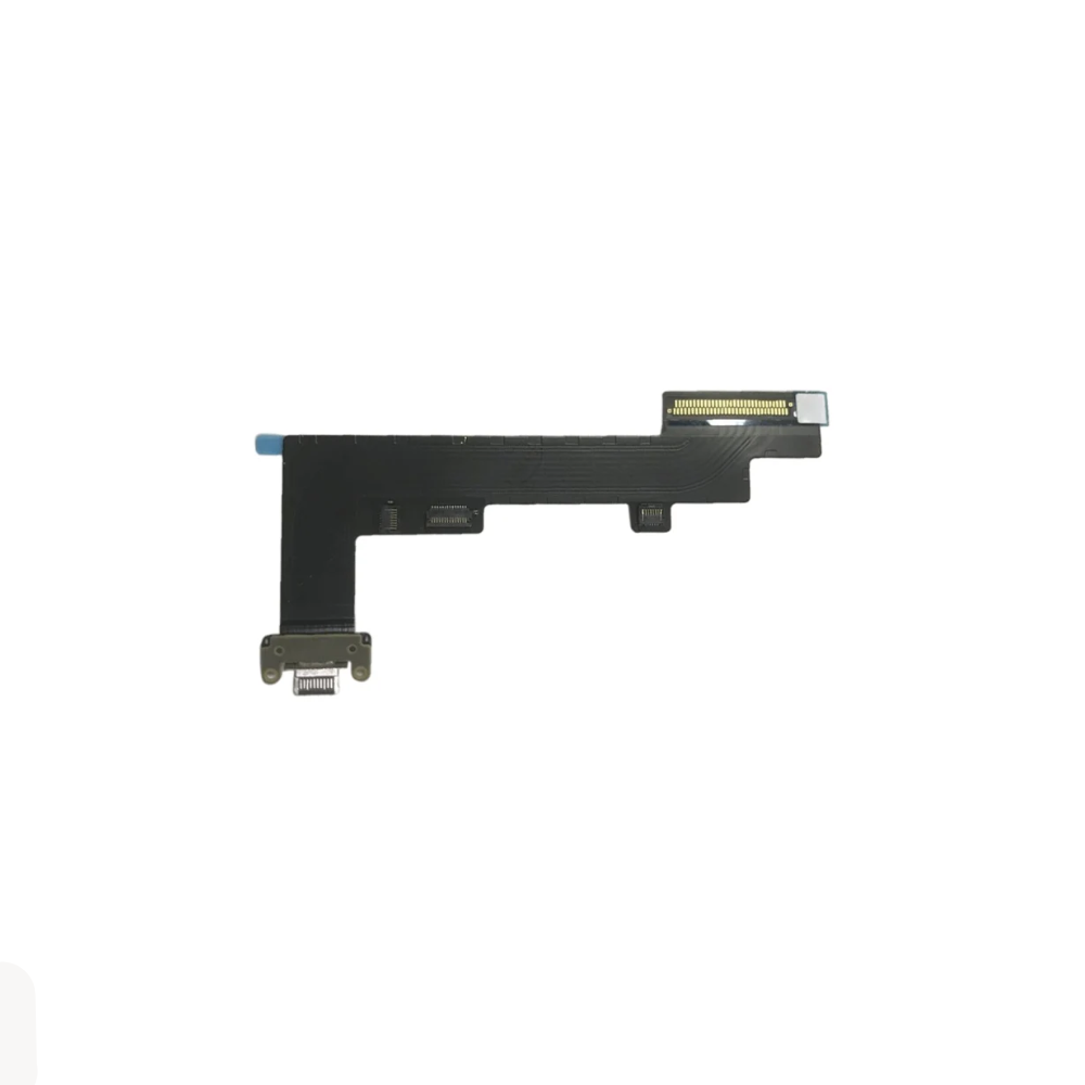 For Apple iPad Air / iPad 5 / iPad 6 Replacement Lightning Charging Port Dock Connector Flex (White) E-Tech61