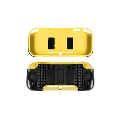Nintendo Switch Lite TPU Stand Protective Case – Yellow & Black | E-Tech61