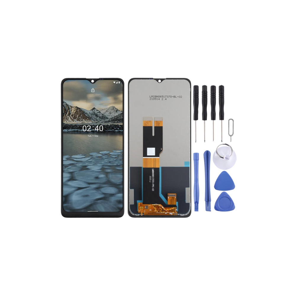 Nokia 2.4 TA-1277 LCD Screen & Touch Digitizer Replacement Assembly (Black) | E-Tech61