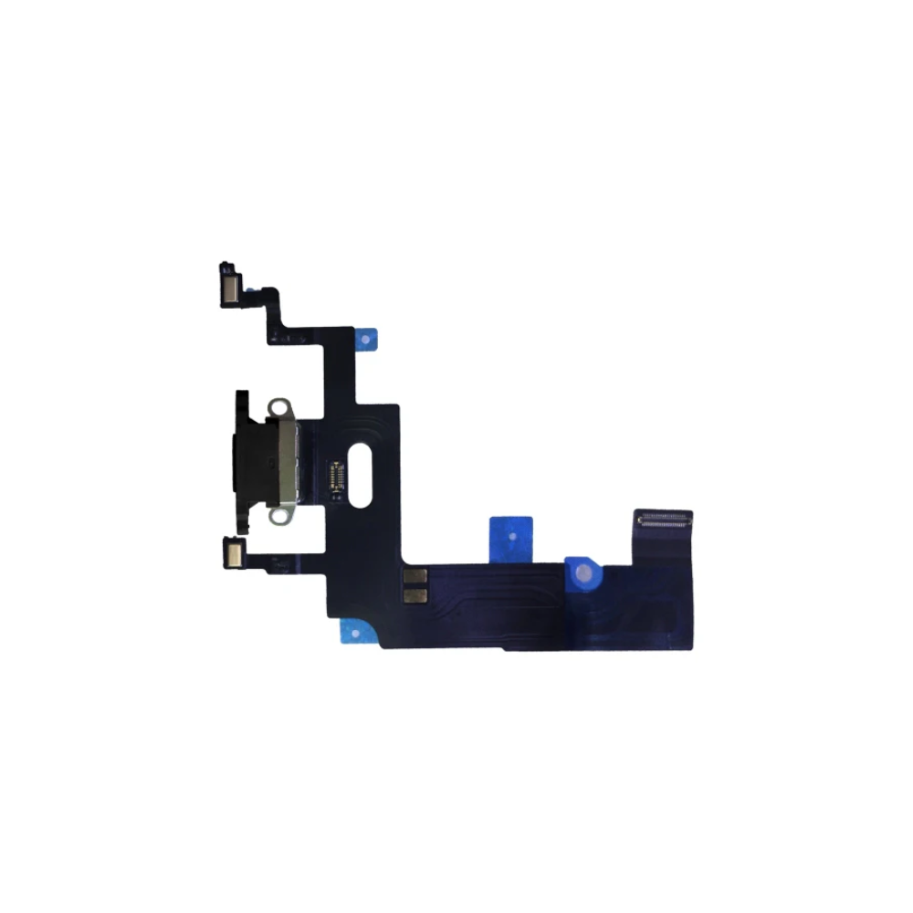 For Apple iPhone XR Replacement Charging Port & Microphone Flex - Black E-Tech61