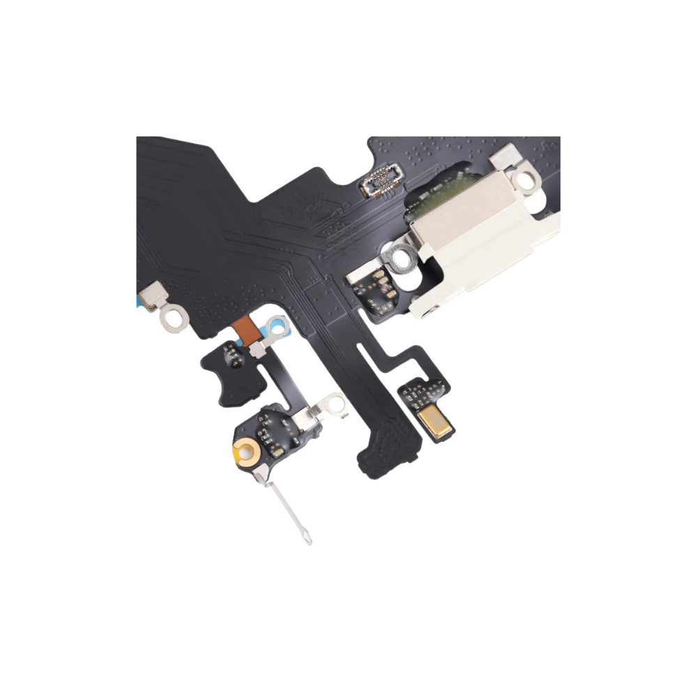 iPhone 14 Pro White Charging Port Flex Cable Original With IC