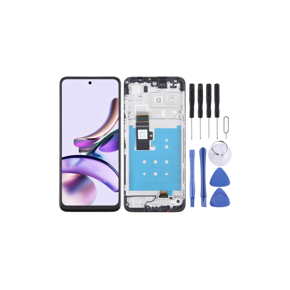 Motorola Moto G13 OEM LCD Screen & Touch Digitizer Assembly with Frame | E-Tech61