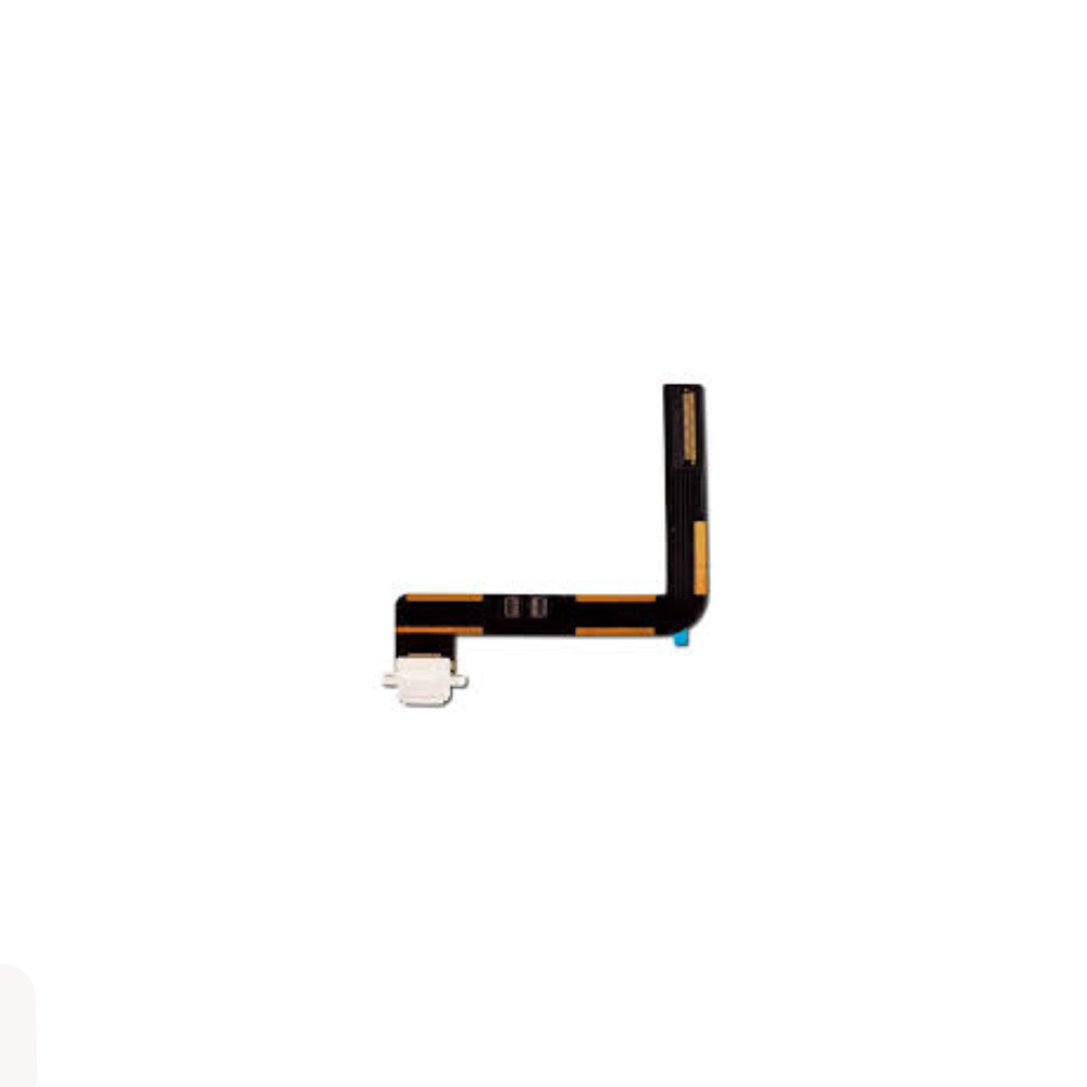 For Apple iPad Air / iPad 5 / iPad 6 Replacement Lightning Charging Port Dock Connector Flex (White) E-Tech61