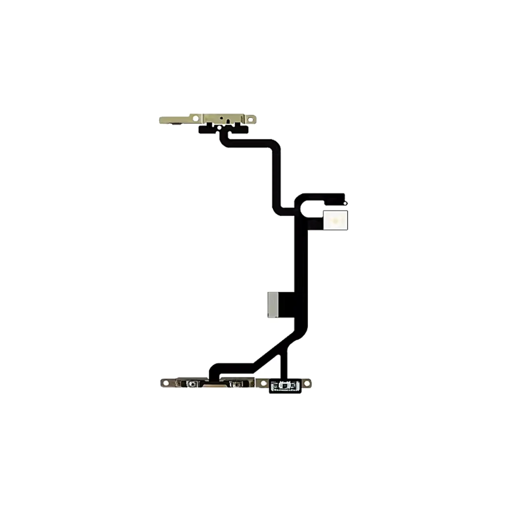 For Apple iPhone 8 Plus Replacement Power, Volume and Top Microphone Flex with Flash E-Tech61