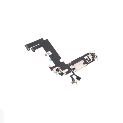 For Apple iPhone 12 Mini Replacement Charging Port Flex (White) E-Tech61