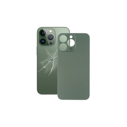 For Apple iPhone 13 Mini Replacement Back Glass (Alpine Green) E-Tech61