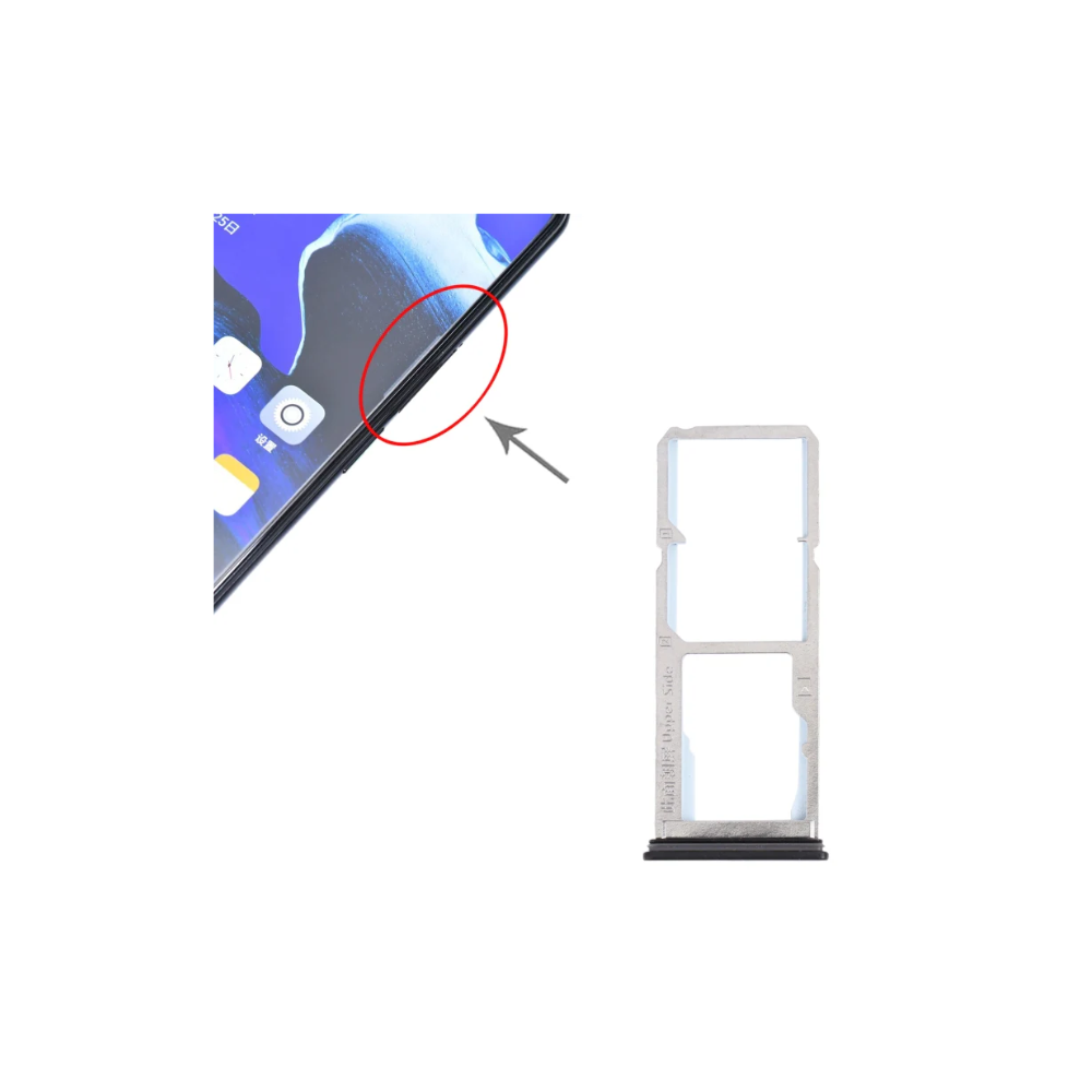 For Oppo Reno2 Z Replacement Sim Card Tray (Blue) E-Tech61
