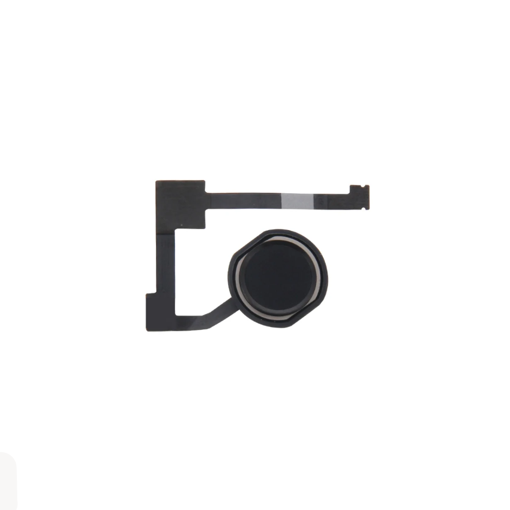 For Apple iPad Air 2 / Mini 4 & 5 / Pro 12.9 Replacement Home Button Flex (Black) E-Tech61
