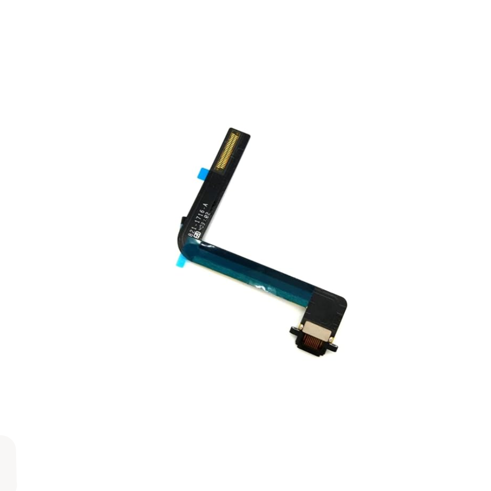 For Apple iPad Air / iPad 5 / iPad 6 Replacement Lightning Charging Port Dock Connector Flex (Black) E-Tech61