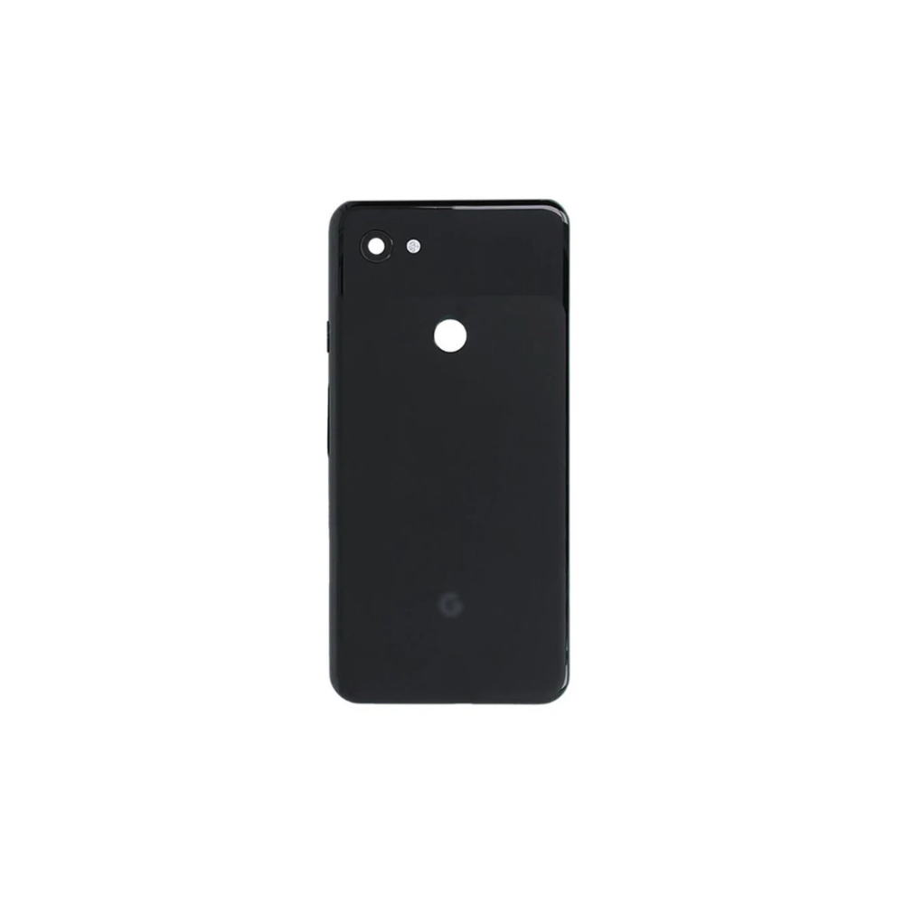 For Google Pixel 3a Replacement Rear Housing / Battery Cover (Black) E-Tech61