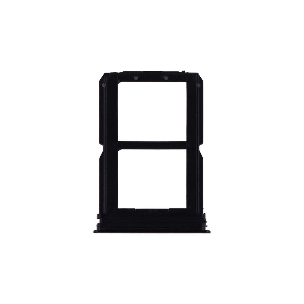 For OnePlus 6T Replacement Dual SIM Card Tray Mirror Black E-Tech61