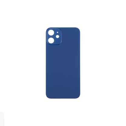For Apple iPhone 12 Mini Replacement Back Glass (Blue) E-Tech61