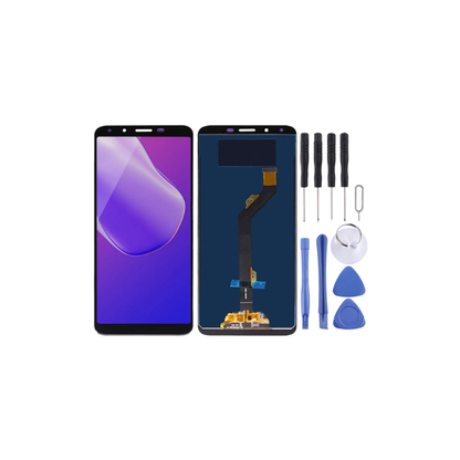 Infinix Hot 6 X606 TFT LCD Screen & Touch Digitizer Replacement (Black) |  E-Tech61