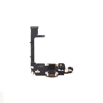 For Apple iPhone 11 Pro Replacement Charging Port Flex With Main Microphone (Gold) E-Tech61