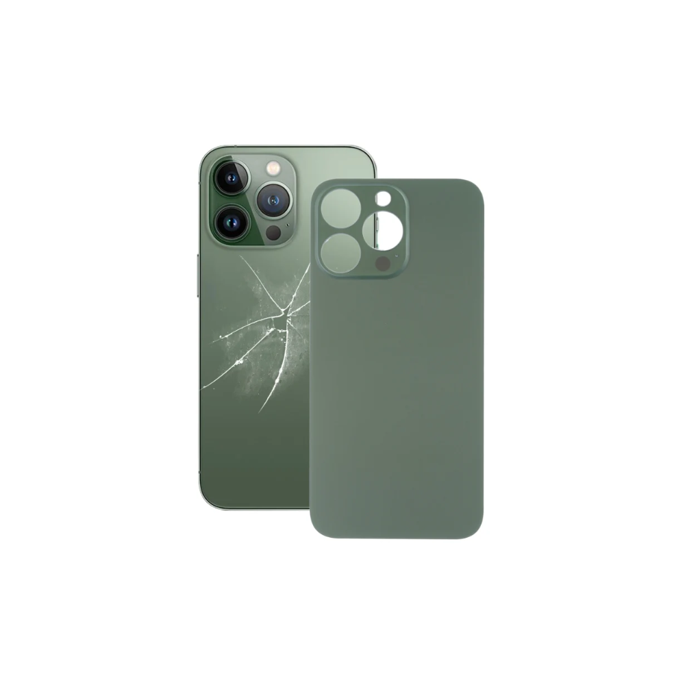 For Apple iPhone 13 Mini Replacement Back Glass (Alpine Green) E-Tech61