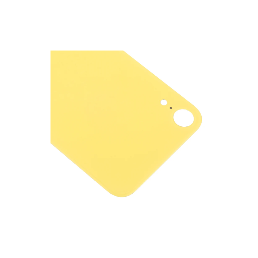 For Apple iPhone XR Replacement Back Glass (Yellow) E-Tech61