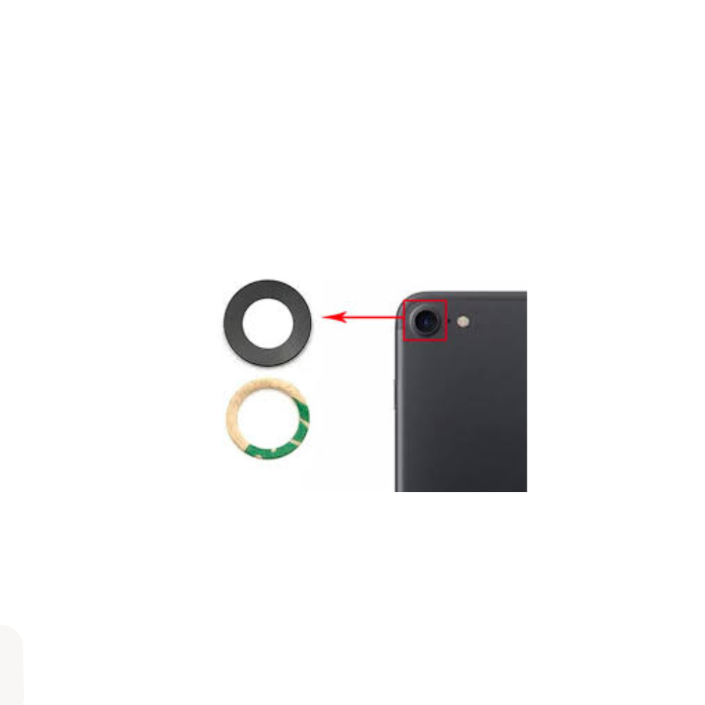 For iPhone 7 / iPhone 8 / iPhone SE2 Replacement Camera Lens (glass only) E-Tech61