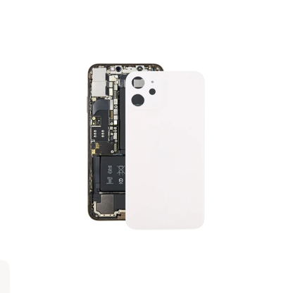 For Apple iPhone 12 Mini Replacement Back Glass (White) E-Tech61