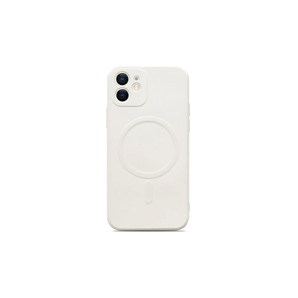 iPhone 11 Liquid Silicone Full Coverage Case – White - E-Tech61